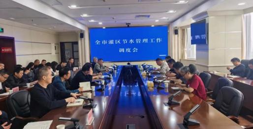 市線上賭博专题调度灌区节水管理工作